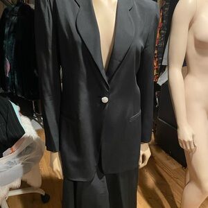 Elegant Black Blazer women 2 pc